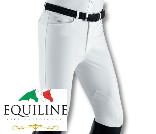 PANTALONE EQUITAZIONE EQUILINE GRAFTON Pantaloni Uomo 